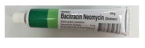 bacitracin 藥膏